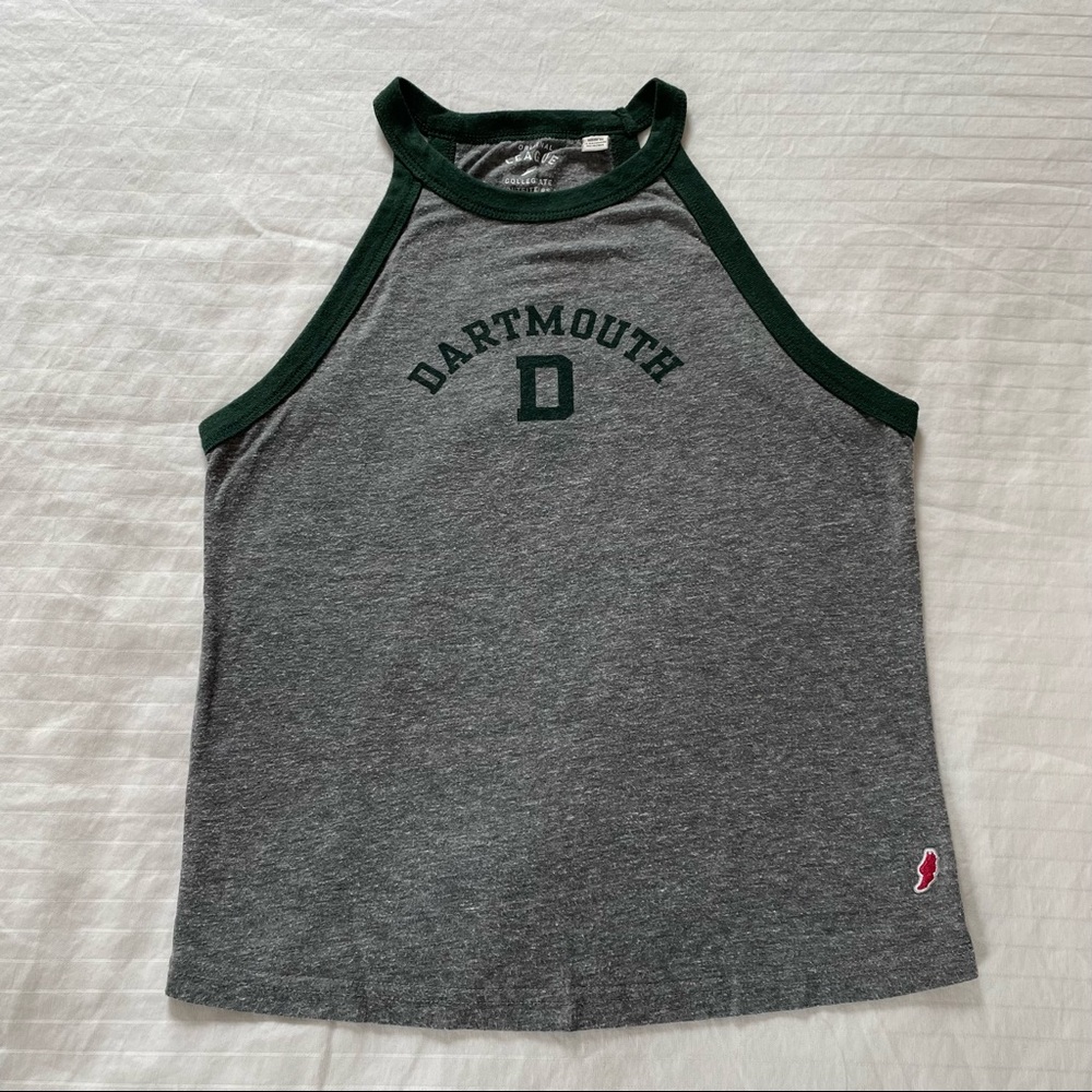 Grey Dartmouth College Tank Top